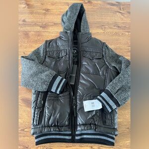 Kids Urban Republic Black Puffer Jacket New with Tags Size 7